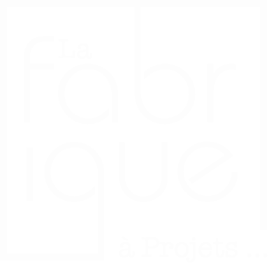 Logo de La Fabrique à Projets - carré blanc
